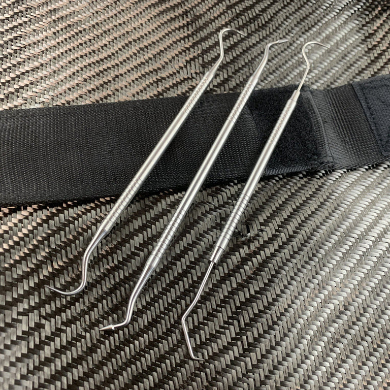 CountyComm Tenacious Triple Pick Probe Set With Case