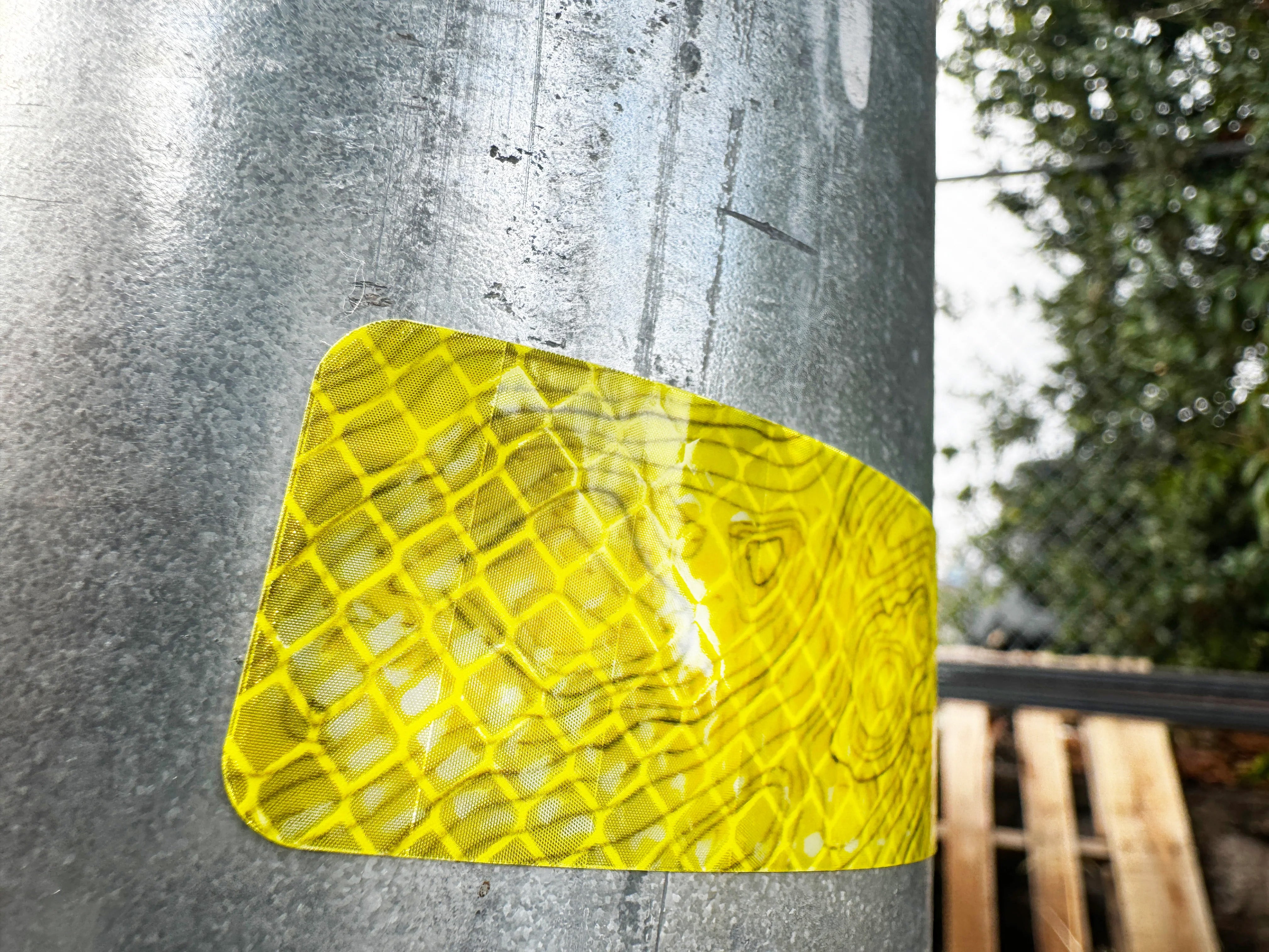 CountyComm Reflective Hi-Viz Topo Decals