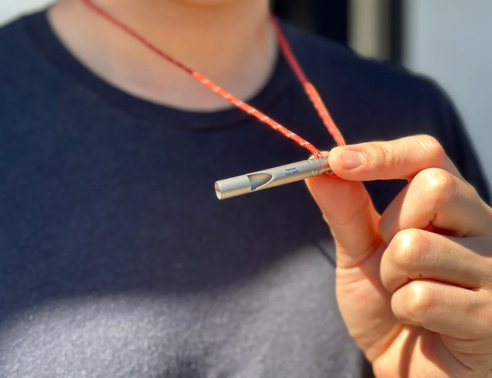 CountyComm Titanium Whistle by Maratac