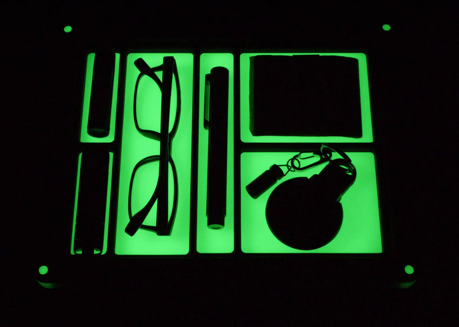 TEC Accessories Halo Valet Tray Green