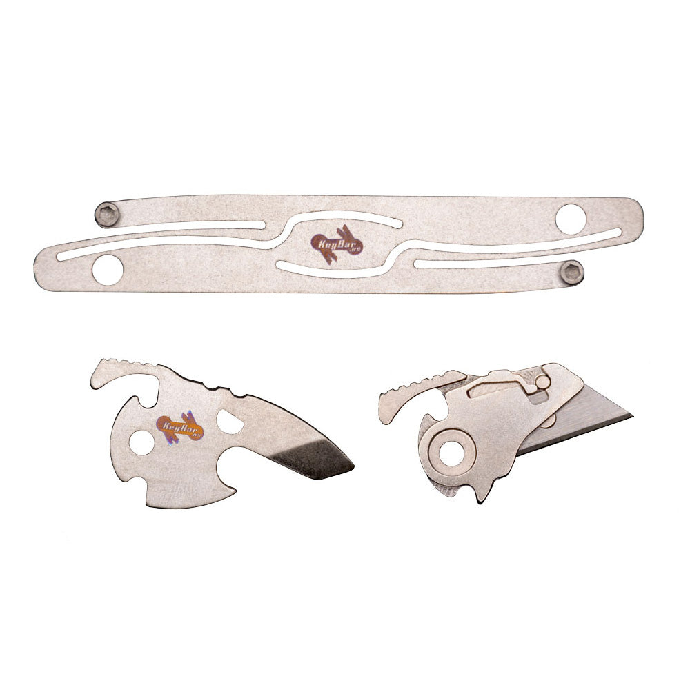 KeyBar Mini Utility Tool Bottle Bomber Locking Plate Bundle
