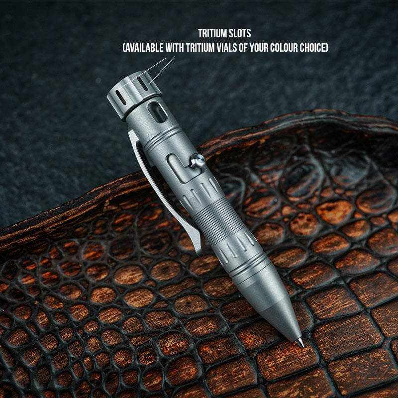 MecArmy TPX10 Bolt Action Pen (Titanium)   