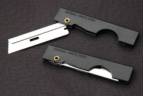 CountyComm Pocket Straight Razor Black