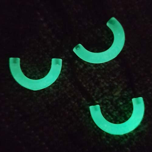 CountyComm Zipper Pulls 3-pack GLOW