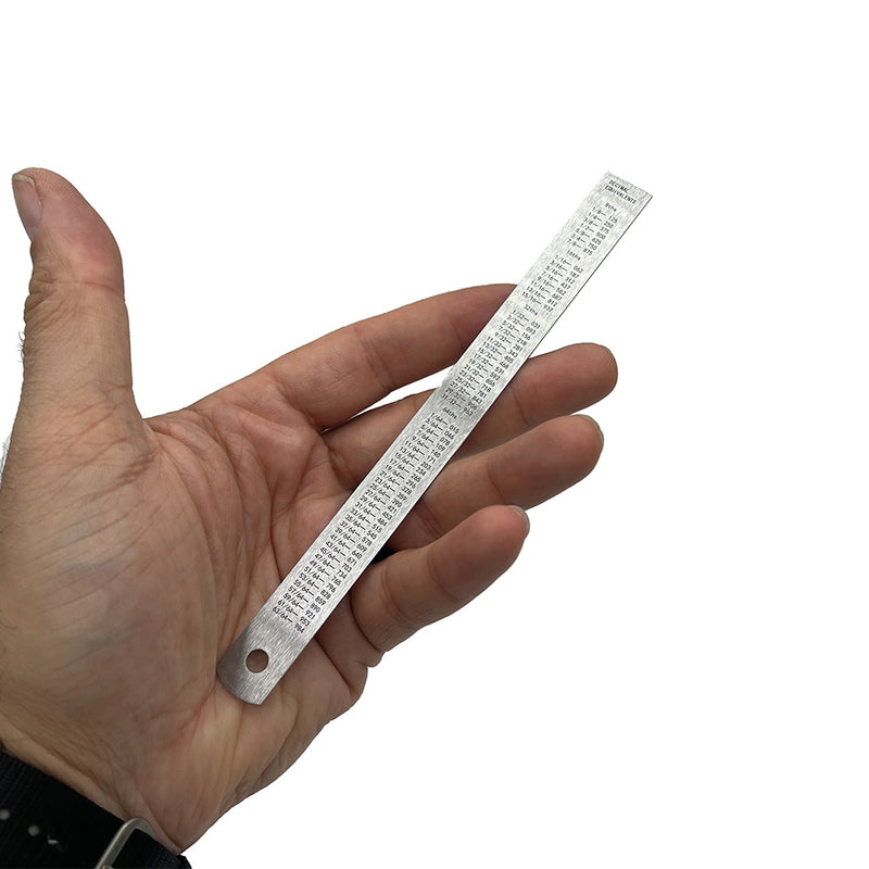 CountyComm CountyComm Stainless Steel 6" Ruler   