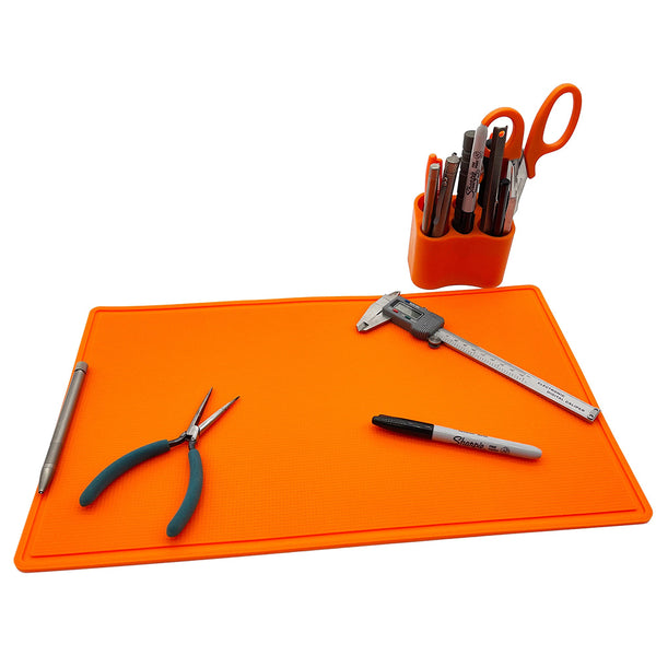 CountyComm Roll-Up Non-Slip Project mat Orange  