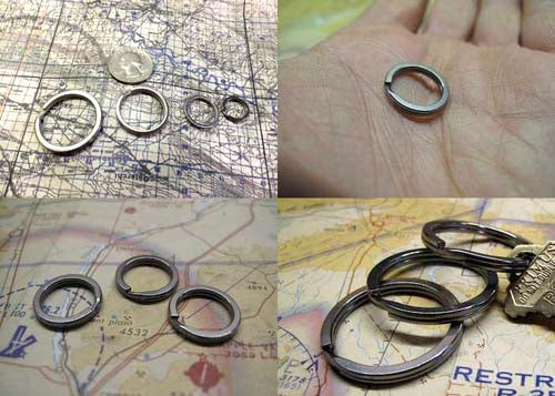 CountyComm Titanium Split Ring   