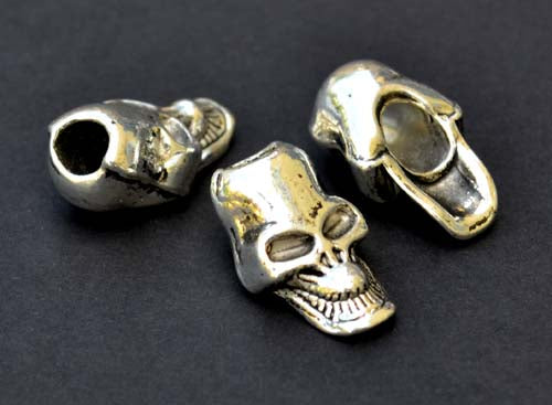 EDC Steel Lanyard Skull Bead