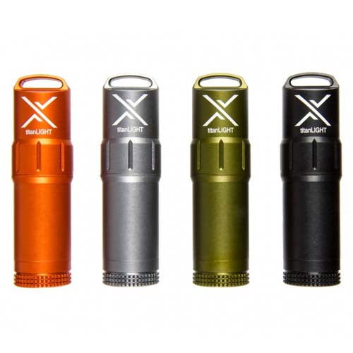 Briquet De Survie étanche Exotac TitanLight – Olive, Allume-feu Camping