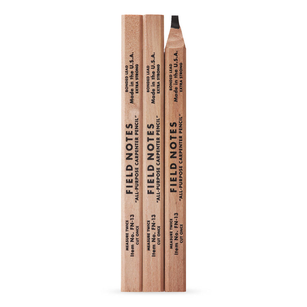Field Notes Carpenter Pencil Single Pencil Classic
