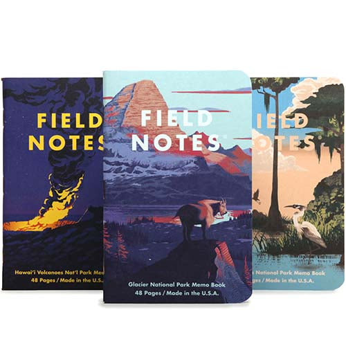 Field Notes National Parks (3-Packs) Pack F  