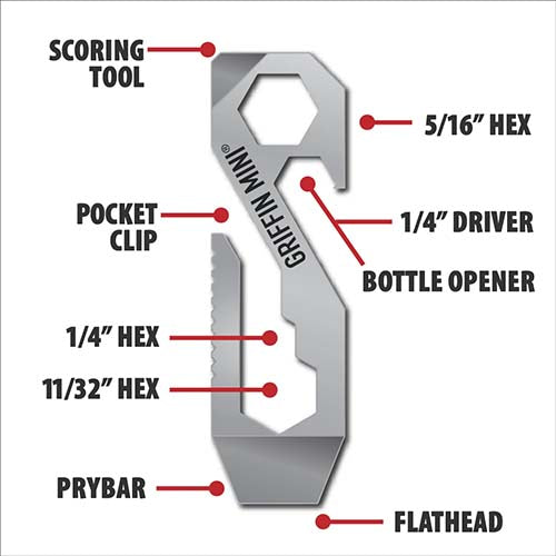 Griffin GPT Mini Pocket Tool (Copper)