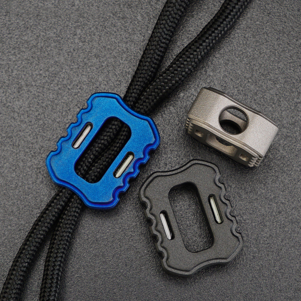 MecArmy KPT1 Titanium Tritum Lanyard Bead