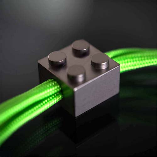 TEC Accessories T-Brick Titanium Lanyard Bead