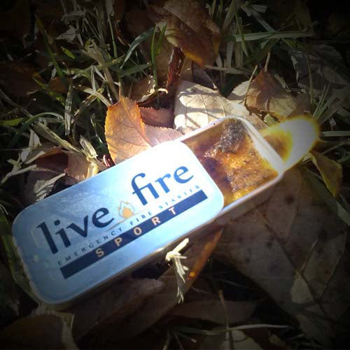 Live-Fire Sport Fire Starter