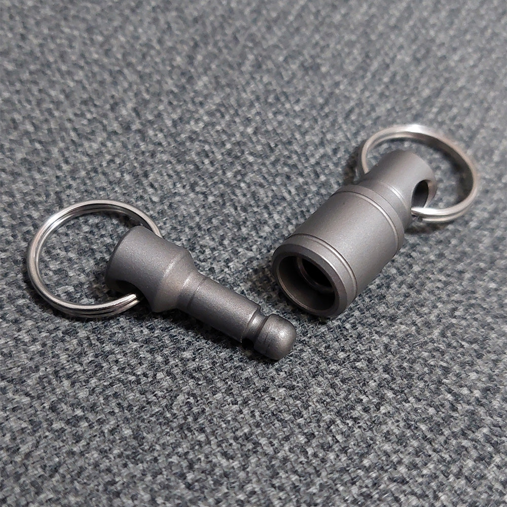 LoneLabs Micro Ti QR Quick-Release Keyring