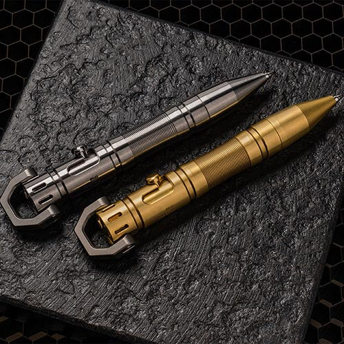MecArmy TPX8 Bolt Action Pen (Brass)   