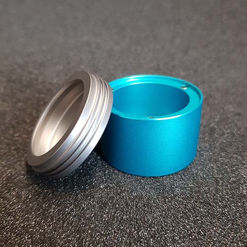 TEC Accessories Min-E Vault Storage Container (Blue)