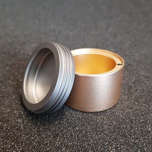 TEC Accessories Min-E Vault Storage Container (Gold)