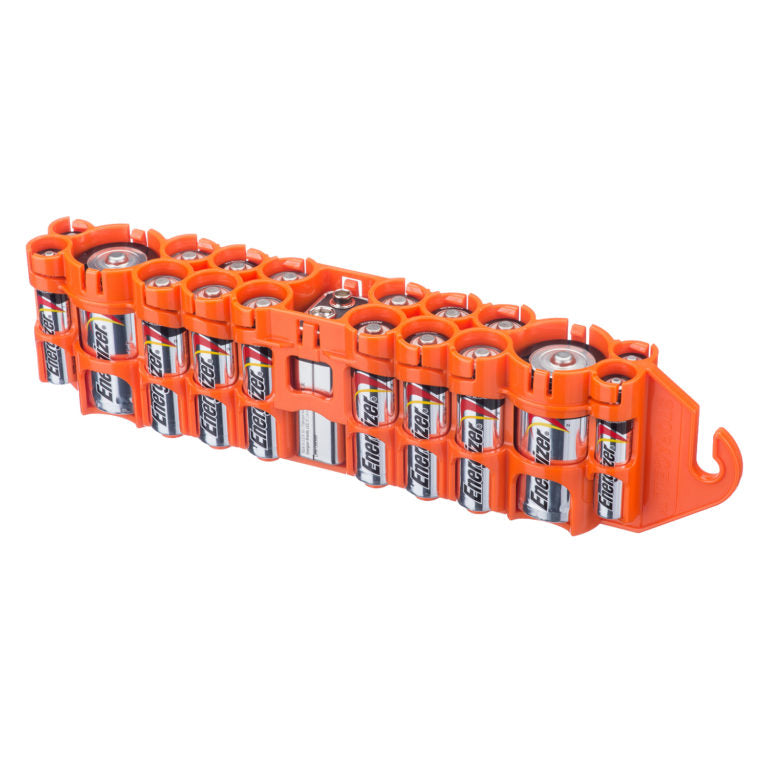 Powerpax Storacell Original Battery Caddy Orange