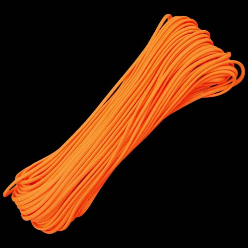 Atwood-Rope 550 Paracord - Neon Orange - 100ft (30m)