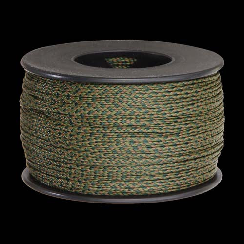 Atwood-Rope Nano Cord 0.75mm - Woodland Camo 50ft (length)