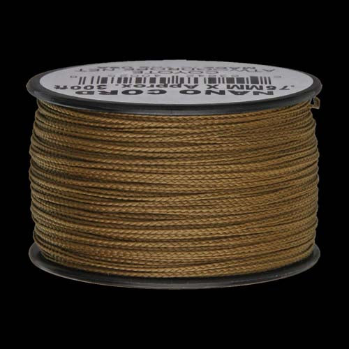 Atwood-Rope Nano Cord 0.75mm - Coyote 300ft (Spool)