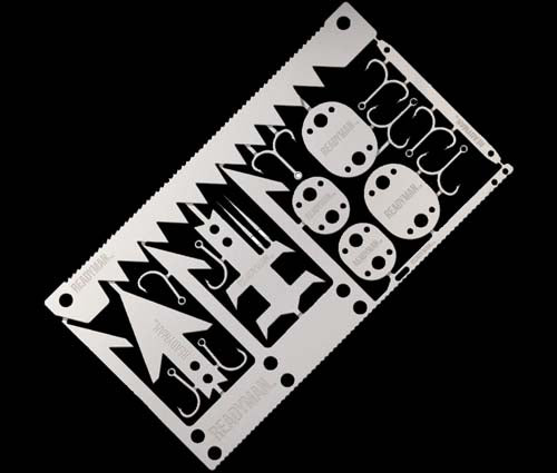 Readyman Wilderness Survival Card