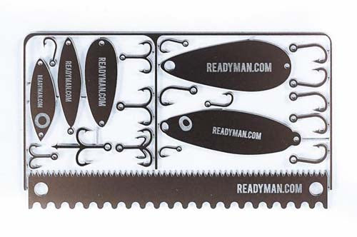 Readyman Fisherman's Survival Card   