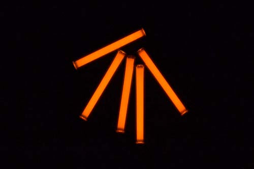 EDC Tritium Vial 3.5mm x 25mm Capsule Orange  