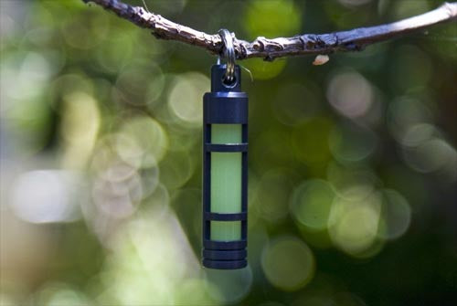 TEC Accessories TEC-A3 Embrite Glow Fob - Clear (Green Glow)