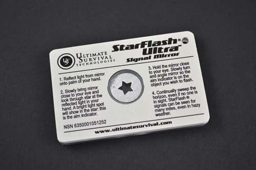 UST Ultimate Survival StarFlash Floating Signal Mirror - KnifeCenter -  1146760