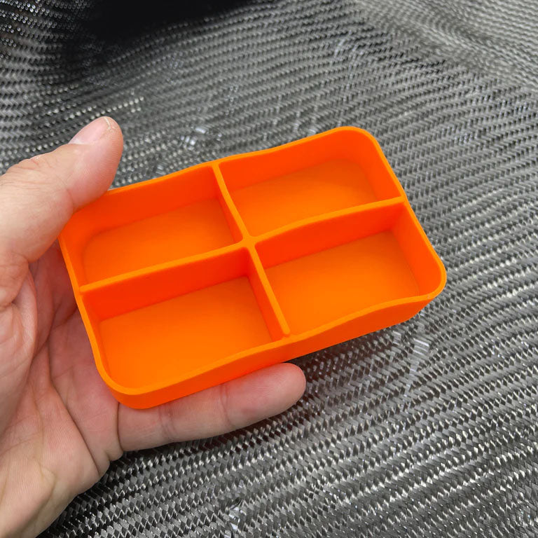 CountyComm Industrial Strength Survival Tin Orange Standard Divider  