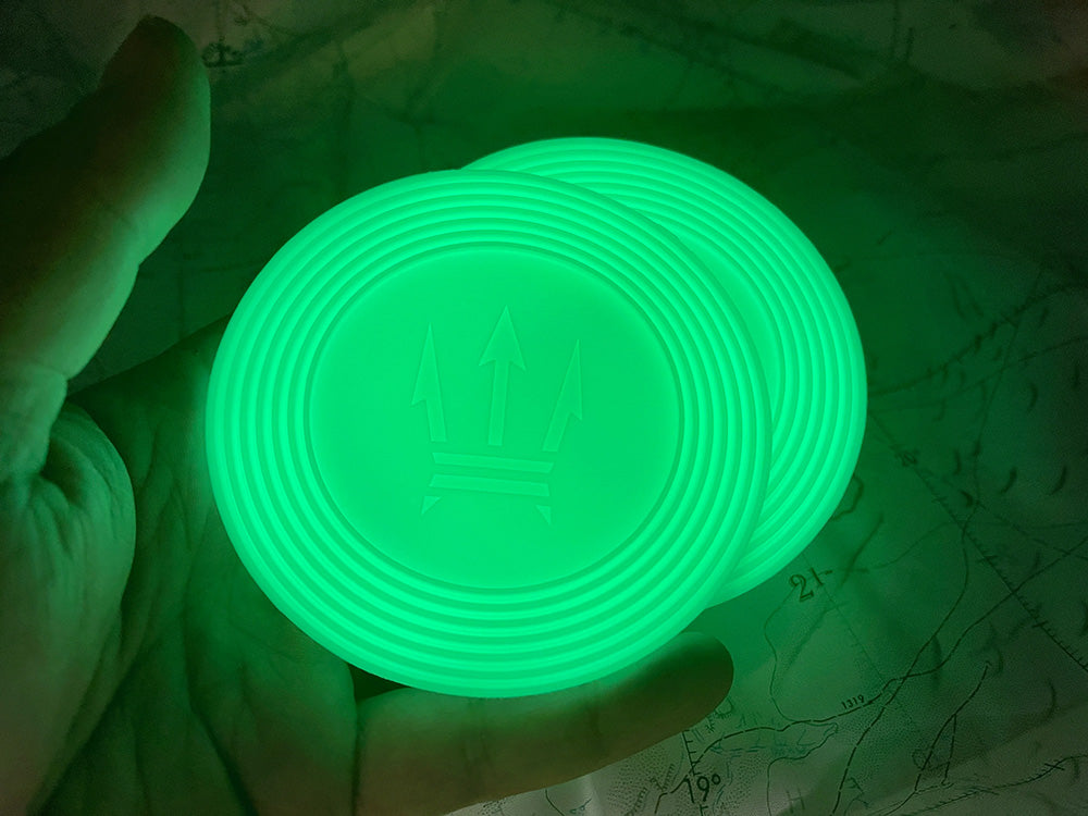 CountyComm U-Cut Glow DIY Car Coaster Insert   