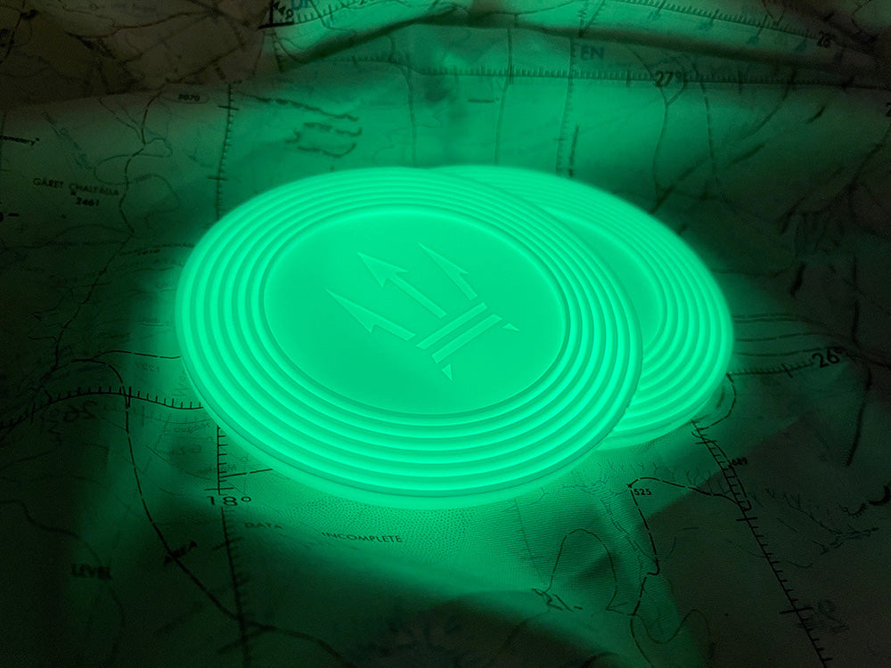 CountyComm U-Cut Glow DIY Car Coaster Insert   