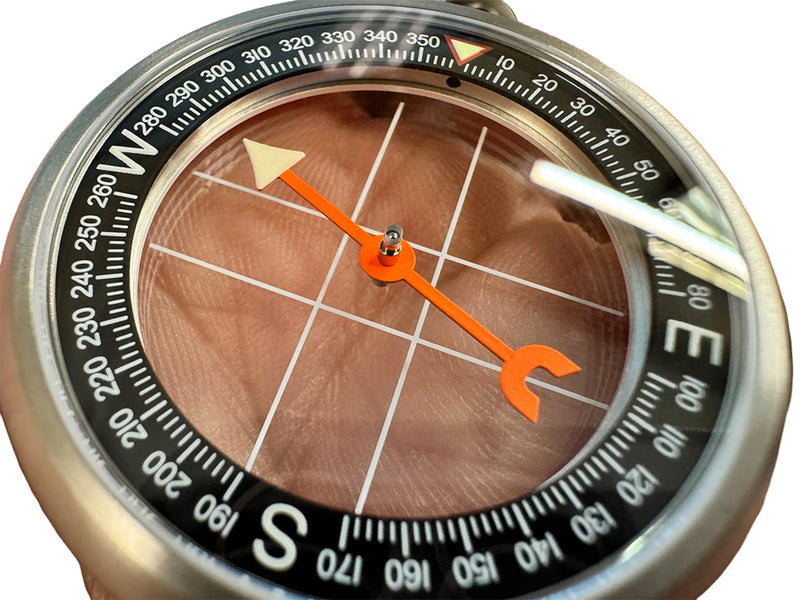 CountyComm Heirloom Dual Sapphire Titanium Compass   