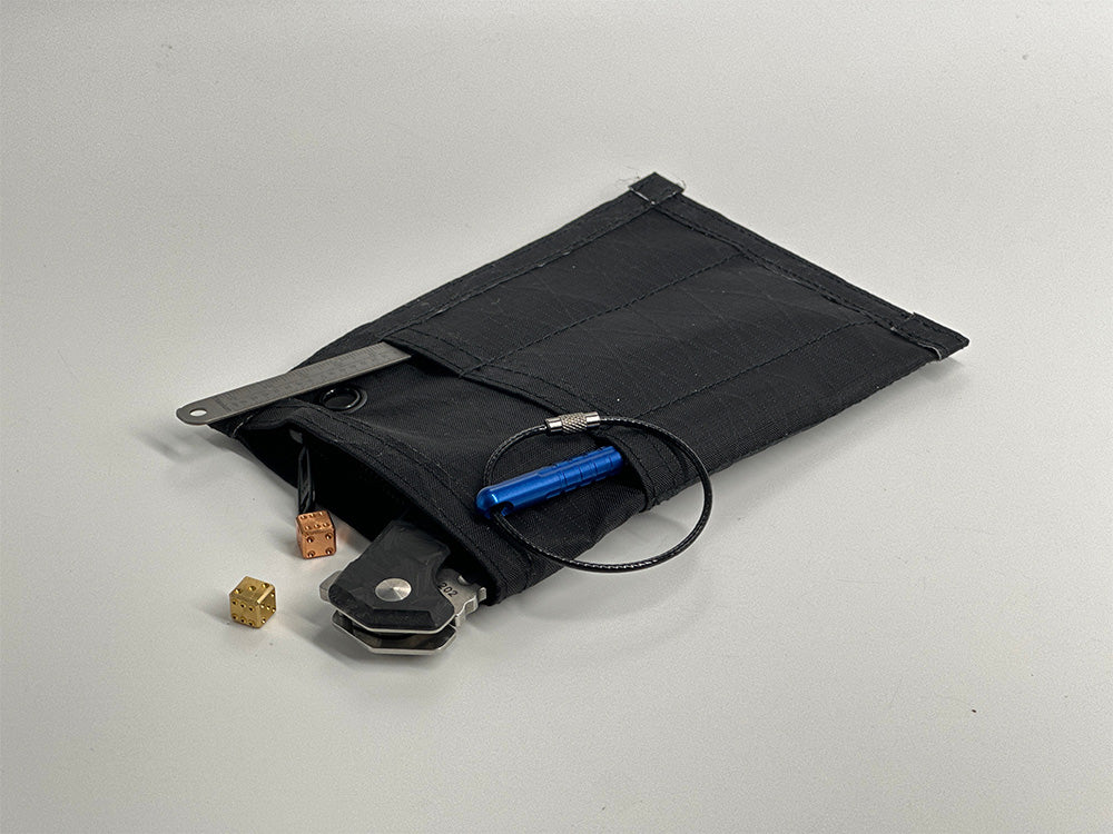 XPAC Secret Utility Double Sided Pouch - Black