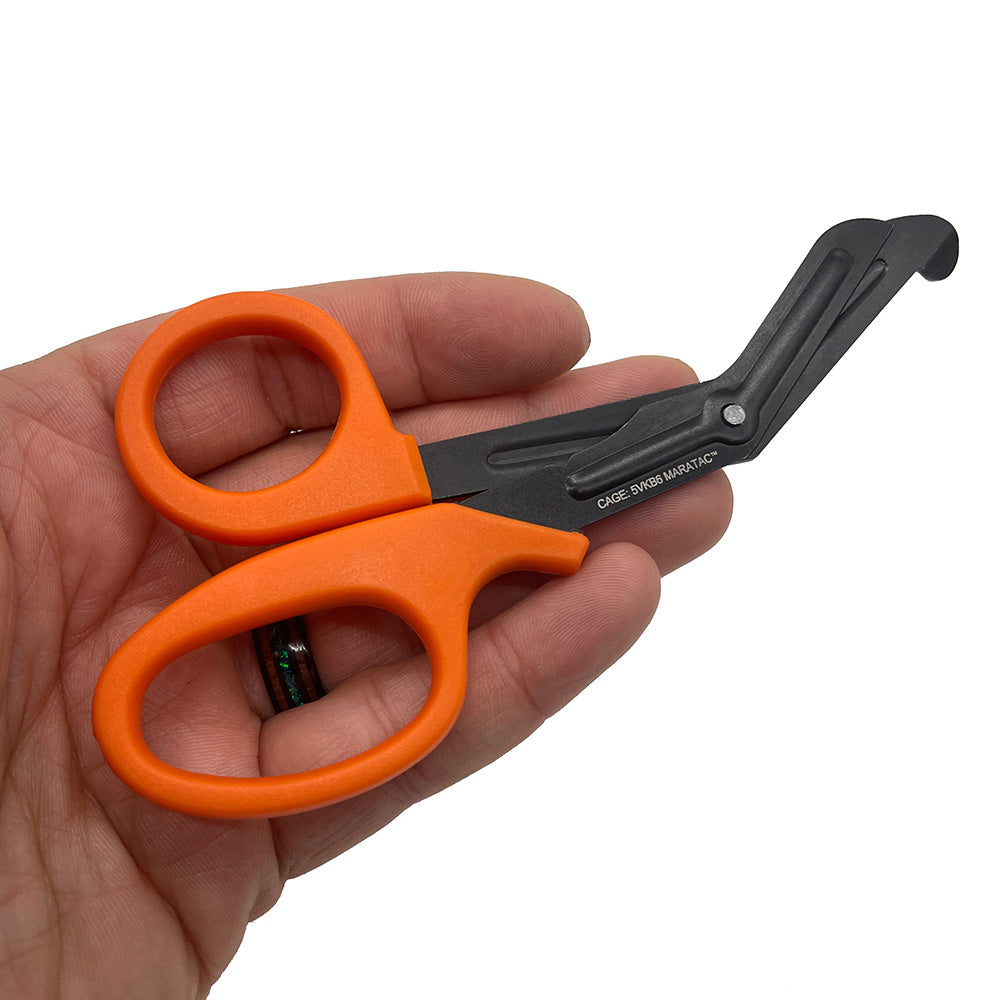 CountyComm Maratac Compact EMT/Combat Trauma Shears Orange  