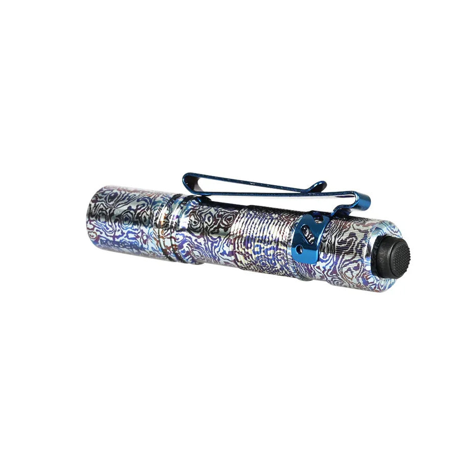 CountyComm Pokelit AA 14500 LED Abstract Titanium Flashlight