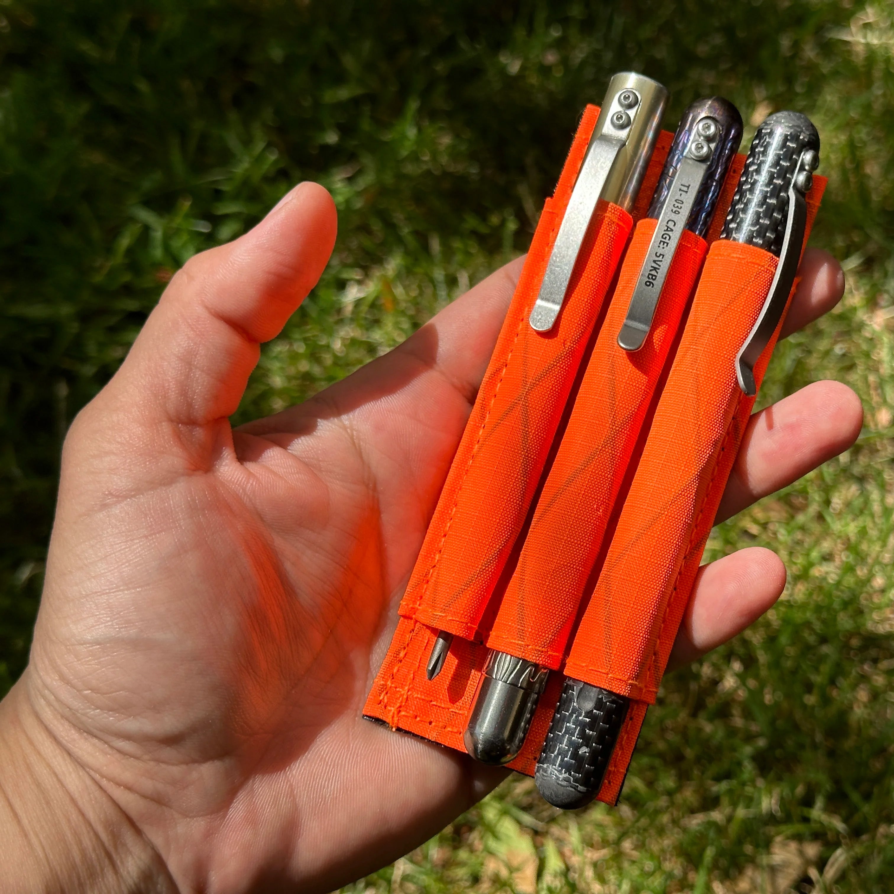 CountyComm XPAC Solix X3R Pen Patch Orange