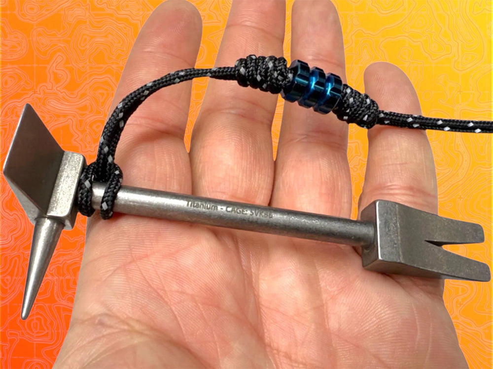 CountyComm 4" Ti Hooligan Forced Entry Tool - Titanium