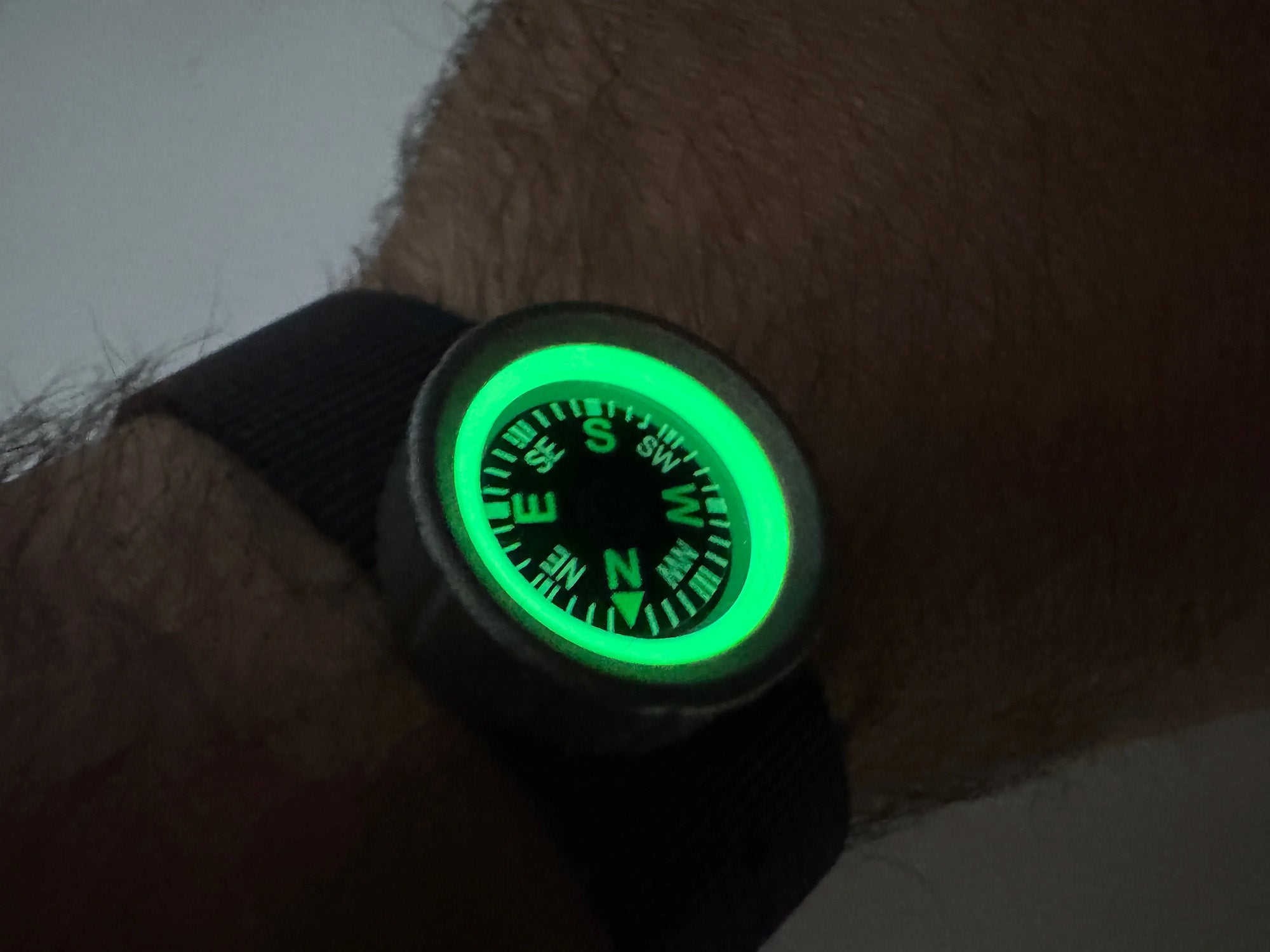 CountyComm BrassTrail Wrist Compass