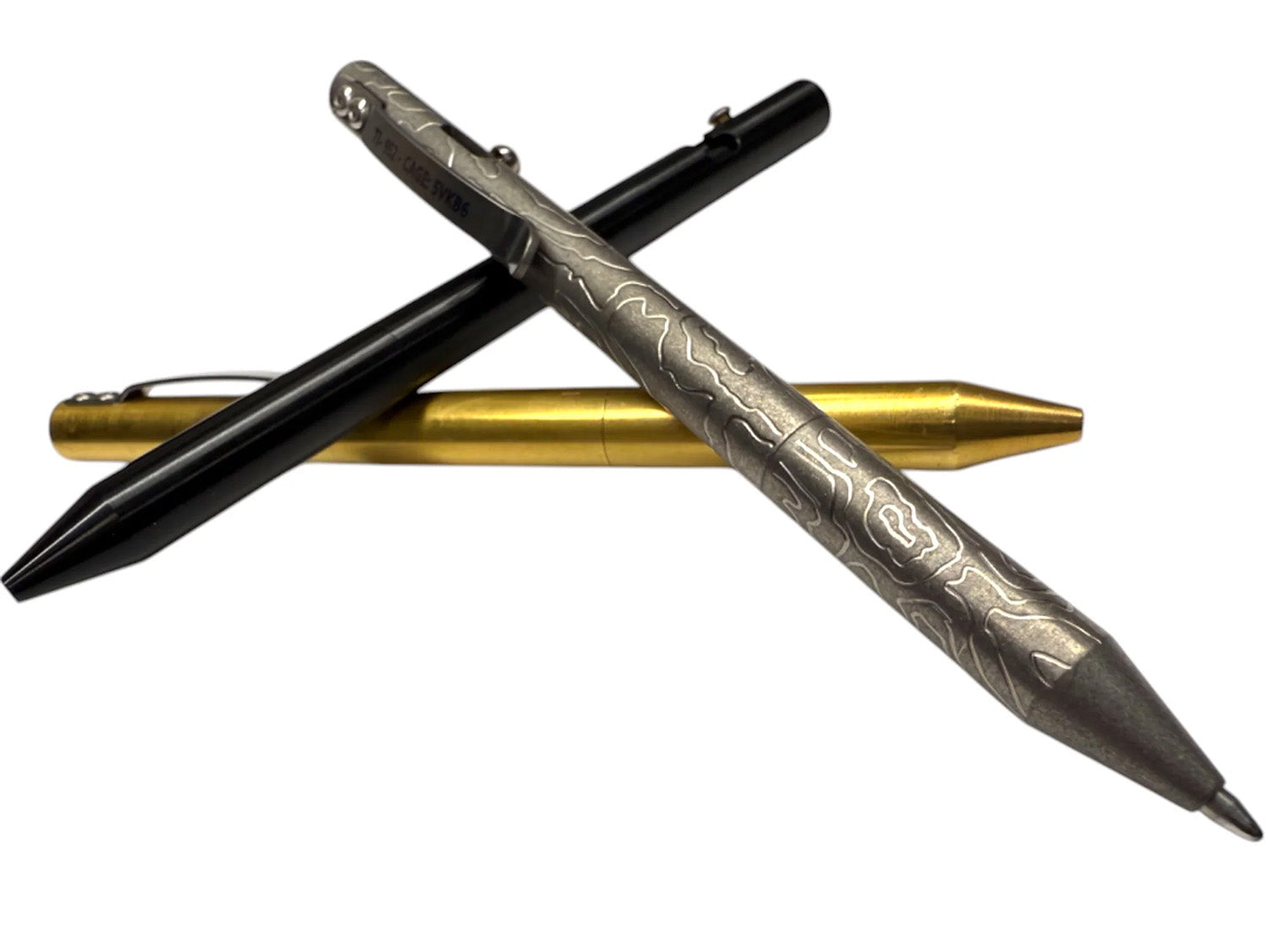 CountyComm MaxMadCo Design Titanium Bolt Action Pen