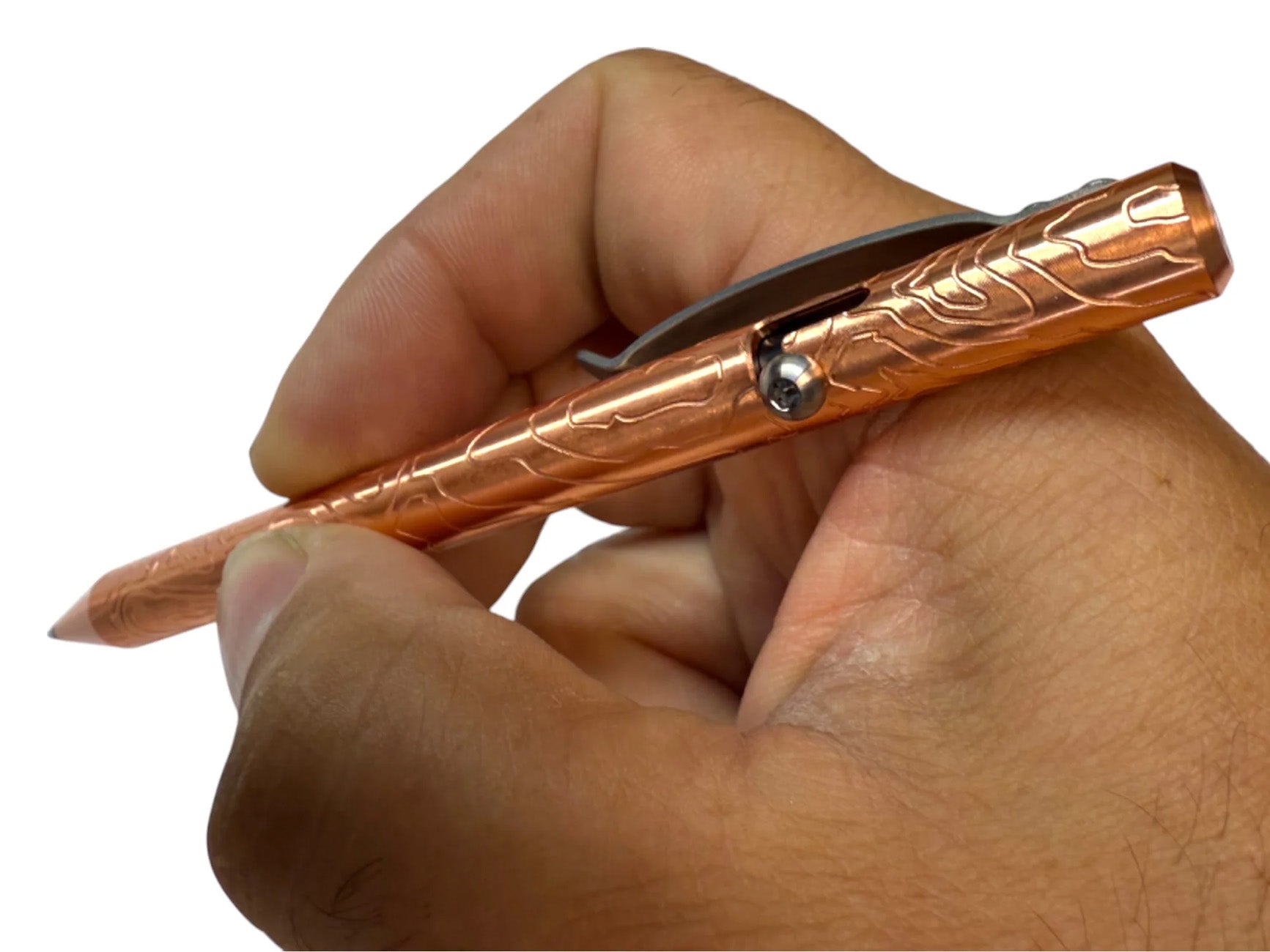 CountyComm MaxMadCo Design Copper Bolt Action Pen