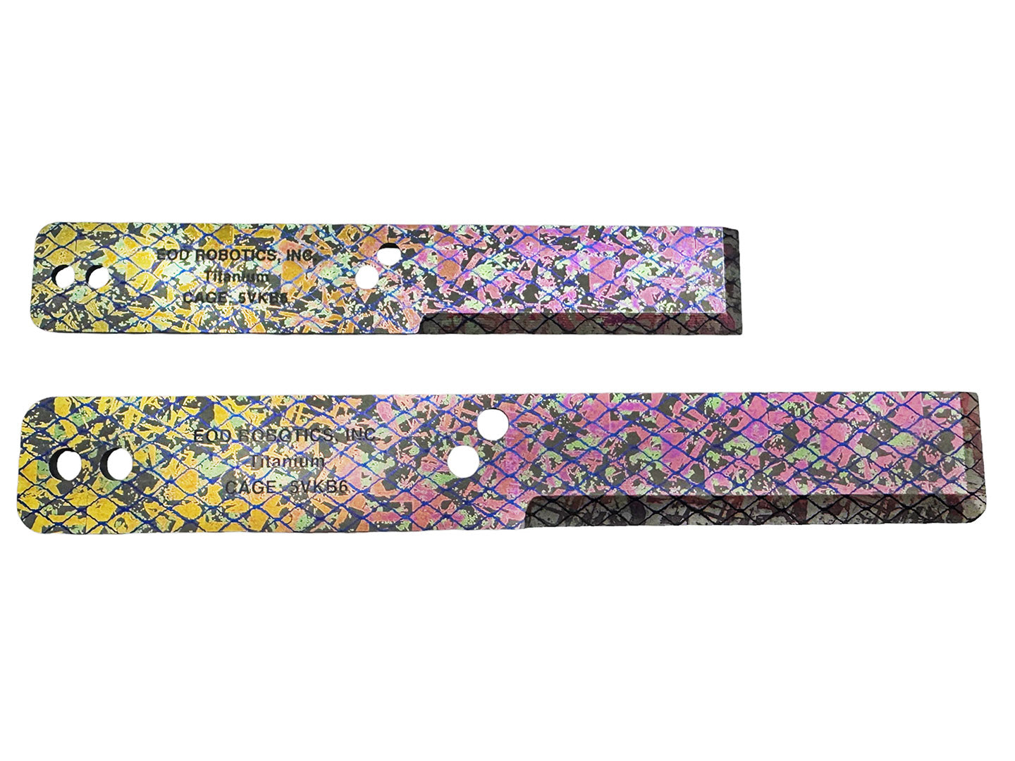 EOD Robotics Pry BRCH Bar (Titanium Aurora Pattern)