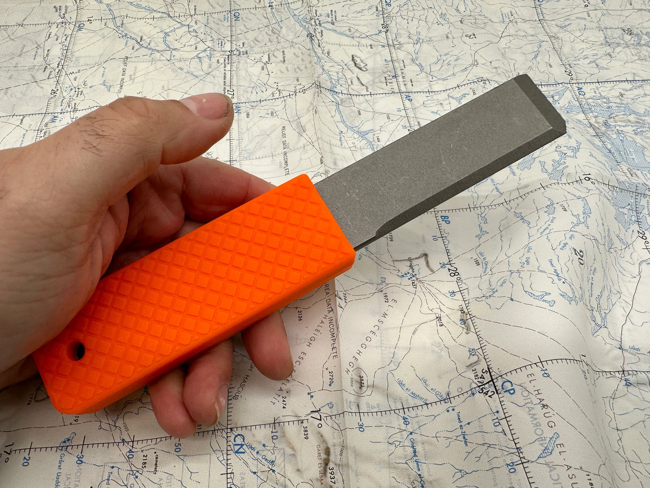 CountyComm EOD Breacher Grip - Slip On Handle Orange