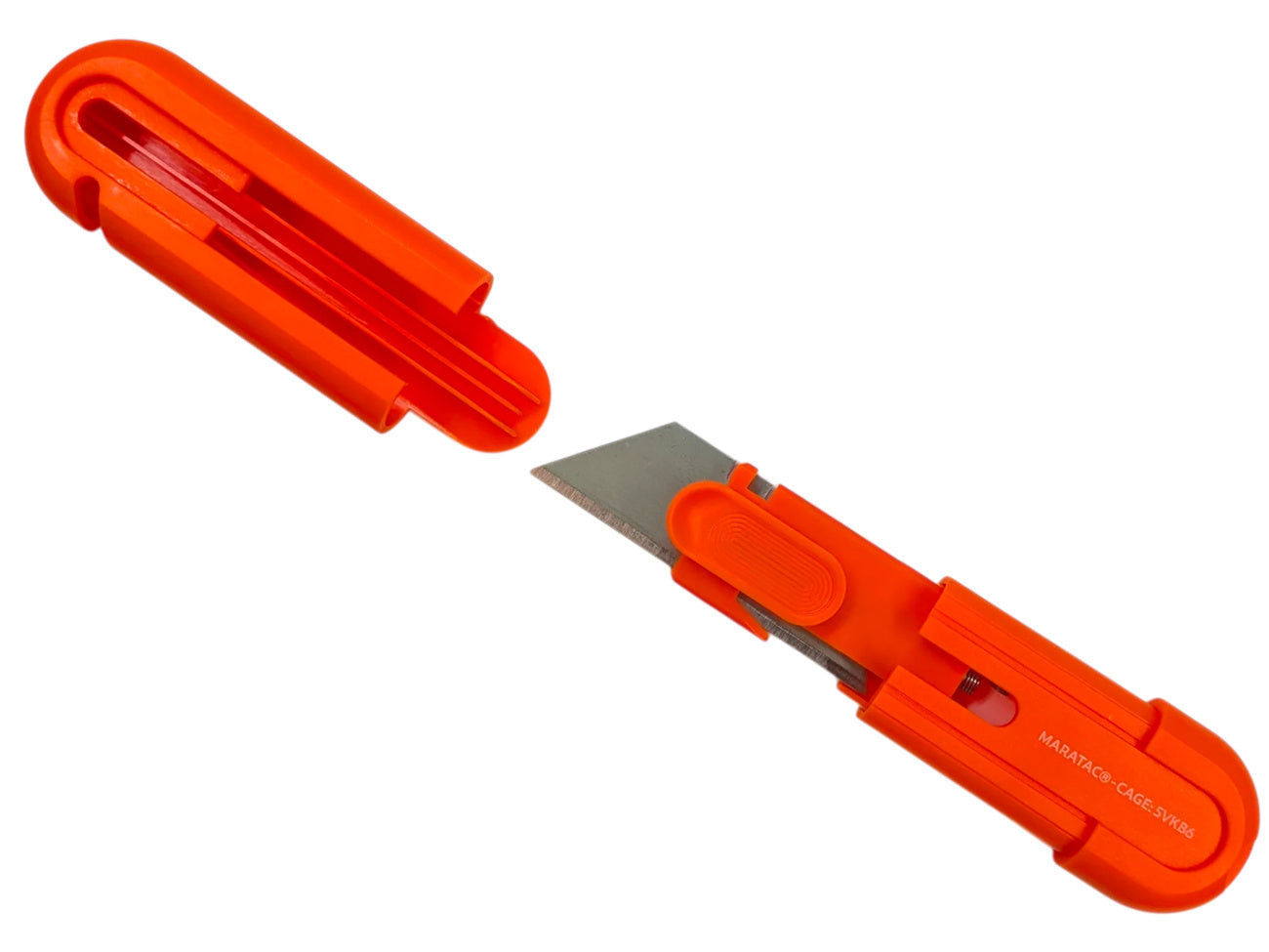 CountyComm QCK Auto-Retract Utility Cutter Orange