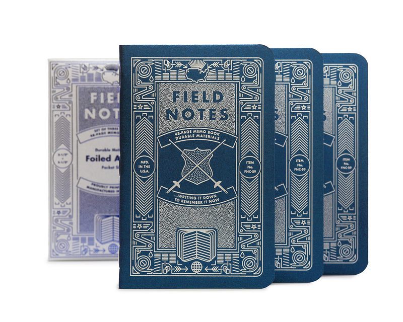 Field Notes Foiled Again   
