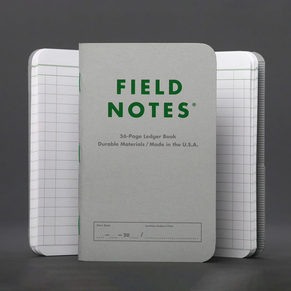 Field Notes Index - Log Ledger Date Books   