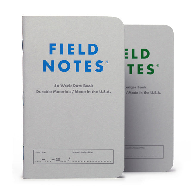 Field Notes Index - Log Ledger Date Books Ledger (1) & Date Book (1)  